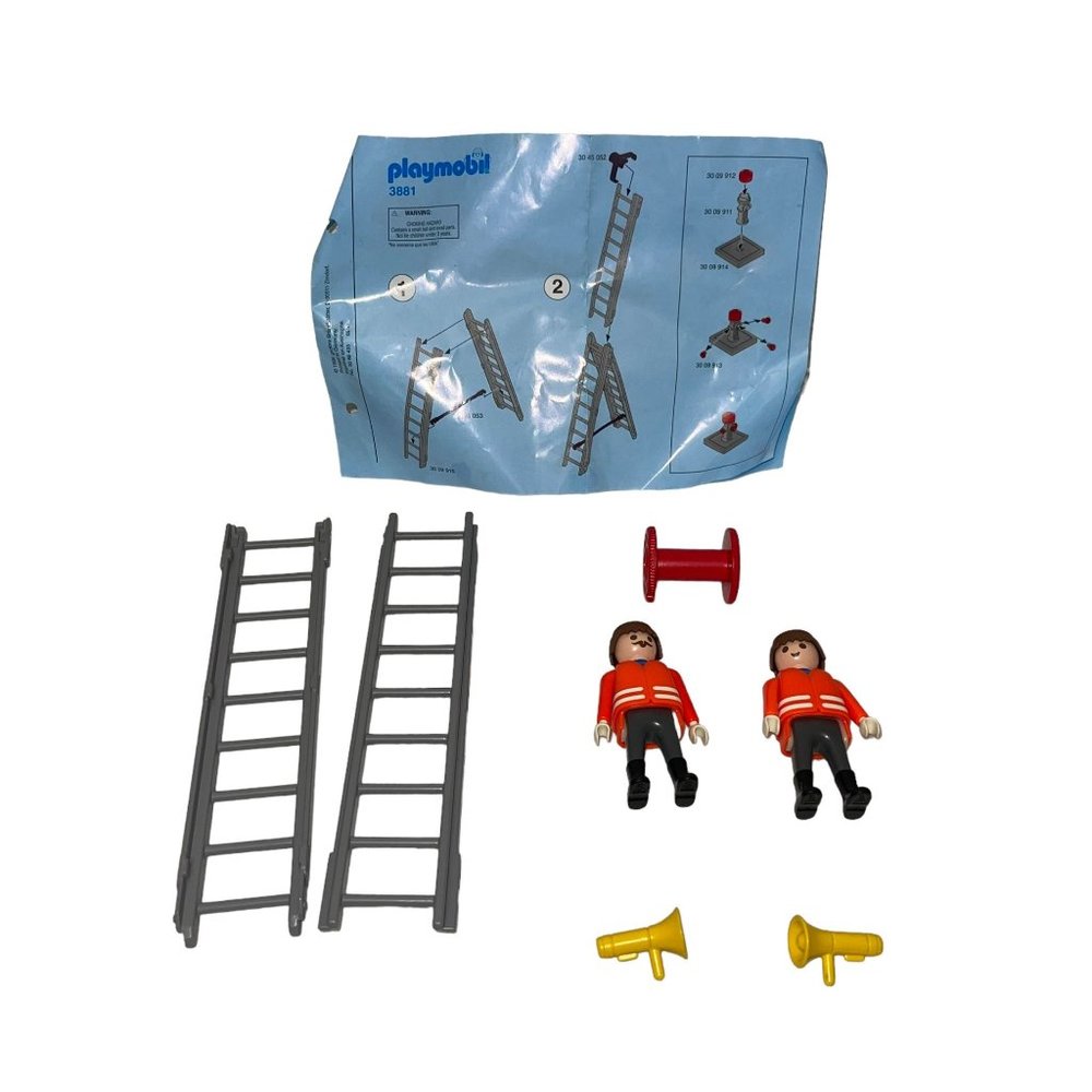 Vintage Playmobil 3881 1996 Geobra Fire Rescue Ladder Klicky Figure Replacement